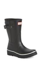 Women's Hunter 'original Short' Wedge Rain Boot M - Black