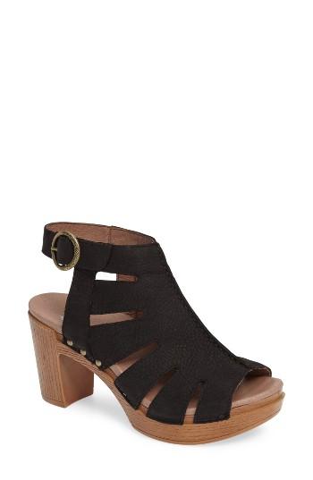 Women's Dansko Demetra Sandal .5-7us / 37eu M - Black