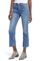 Women's Mother The Tripper Crop Bootcut Jeans - Blue