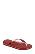 Women's Havaianas Top Mix Usa Flag Flip Flop /36 Br - Red