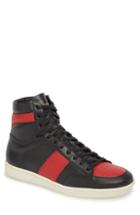 Men's Saint Laurent Sl/10h Signature Court Classic High-top Sneaker Us / 43eu - Black