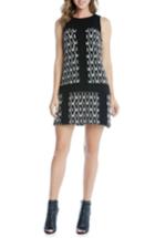 Women's Karen Kane Go-go Knit A-line Dress - Black