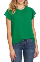 Women's Cece Cap Sleeve Blouse - Green