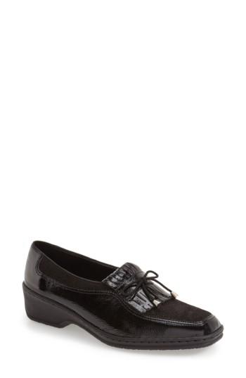 Women's Ara 'rachel' Loafer .5 M - Black