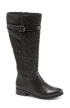Women's Trotters Lyra Boot, Size 7 Regular Calf N - Black