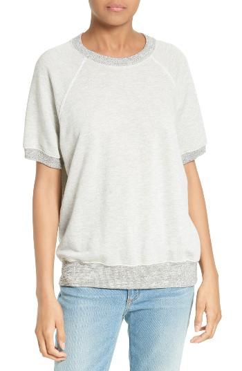 Women's The Great. The Short Sleeve Sweatshirt
