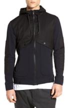 Men's Antony Morato Fleece Zip Up Jacket - Black