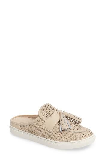 Women's Jslides Carissa Tassel Loafer Mule M - Beige
