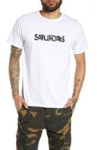 Men's Saturdays Nyc Exclude Logo T-shirt - White