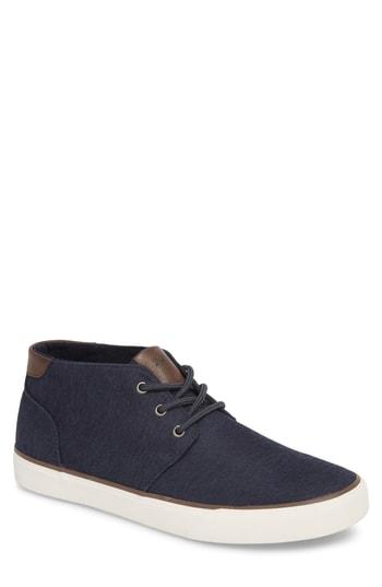 Men's Andrew Marc Walton Chukka Sneaker D - Blue