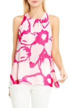 Women's Vince Camuto Floral Print Blouse - Pink
