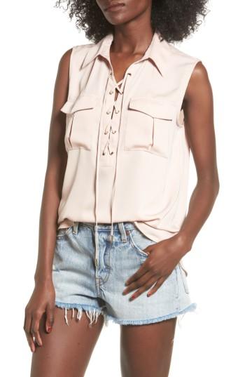 Women's L'academie The Sleeveless Safari Top