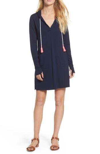 Women's Lilly Pulitzer Rylie Upf 50+ Shift Dress, Size - Blue