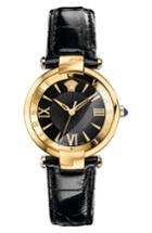 Women's Versace Revive Leather Strap Watch, 35mm