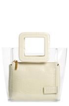 Staud Mini Shirley Transparent Handbag - Ivory
