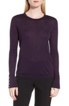 Women's Boss Frankie Button Cuff Pullover