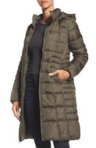 Women's The North Face 'metropolis Ii' Hooded Water Resistant Down Parka, Size - Green