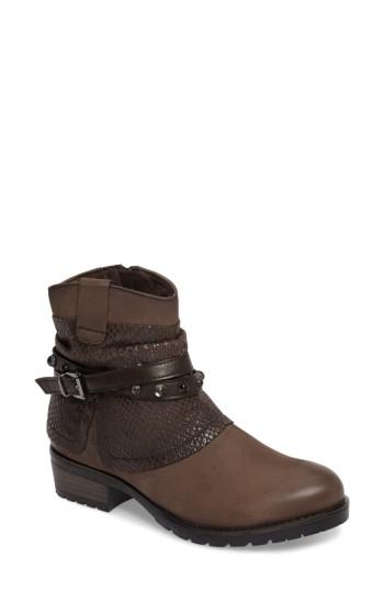 Women's Tamaris Parai Studded Belt Bootie Eu - Brown