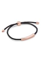 Women's Monica Vinader Engravable Havana Men's Friendship Bracelet