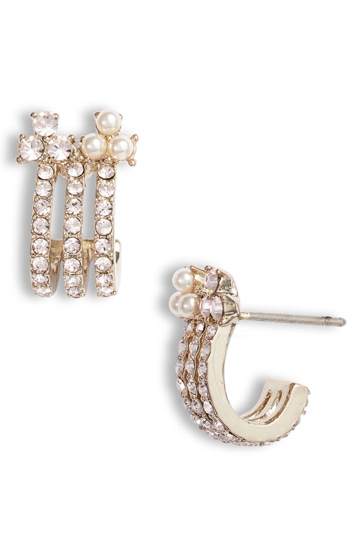 Women's Marchesa Small Hoop Earrings