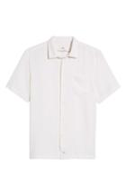 Men's Tommy Bahama Oasis Jacquard Silk Sport Shirt, Size - White