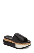 Women's Agl Braided Flatform Slide Sandal .5us / 35.5eu - Black
