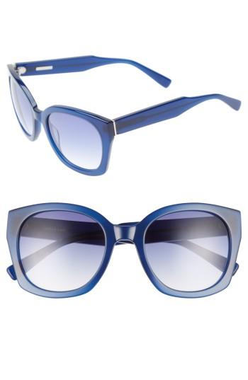Women's Derek Lam Sadie 54mm Sunglasses - Ink