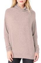 Women's Michael Stars Mock Neck Dolman Shirt - Pink