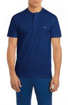 Men's Lacoste Henley T-shirt (4xl) - Blue
