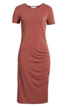 Women's Treasure & Bond Side Ruched Body-con Dress - Brown