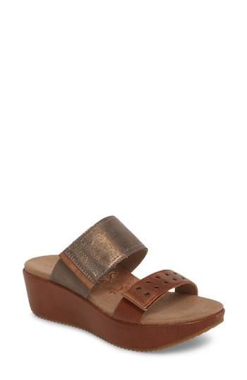 Women's Aetrex Mallory Wedge Slide Sandal