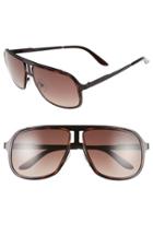 Men's Carrera Eyewear 59mm Aviator Sunglasses - Black Havana/ Brown