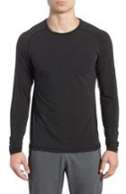Men's Zella Long Sleeve T-shirt, Size - Black
