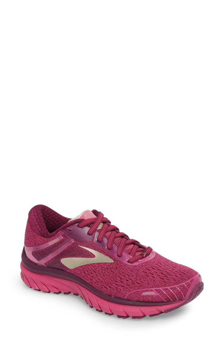Women's Brooks Adrenaline Gts 18 Running Shoe B - Pink