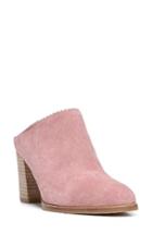 Women's Via Spiga Sophia Block Heel Mule .5 M - Pink