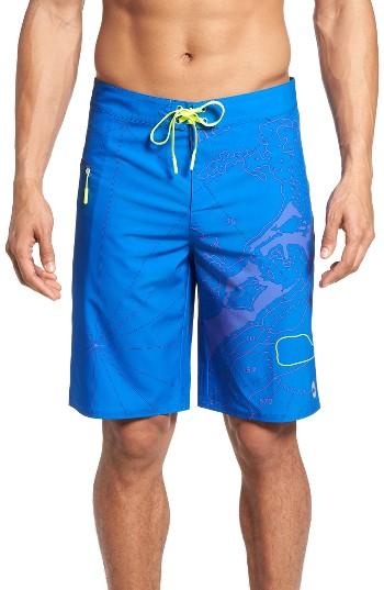Men's Vineyard Vines Nautical Map Board Shorts