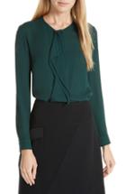 Women's Madewell Velvet Butterfly Top - Yellow