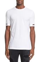 Men's Helmut Lang Sliced Sleeve T-shirt - White