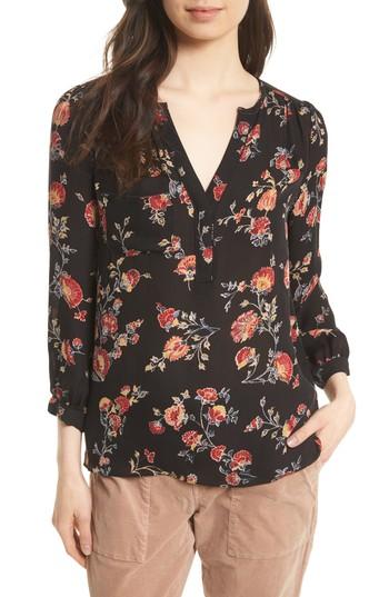 Women's Joie Brittin Floral Silk Top