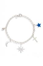 Women's Argento Vivo North Star Charm Bracelet
