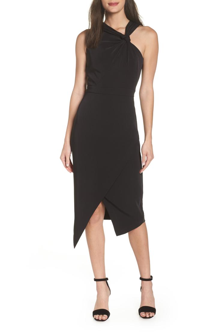 Women's Harlyn Twist Front Asymmetrical Cocktail Dress