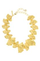 Women's Oscar De La Renta Ginko Leaf Necklace