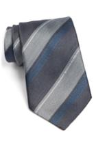 Men's John Varvatos Star Usa Stripe Silk Tie, Size - Blue