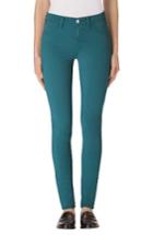 Women's J Brand High Waist Ankle Super Skinny Jeans - Green