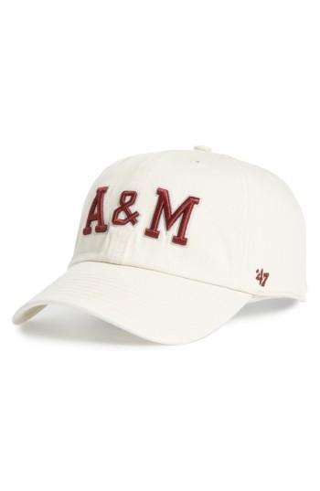 Women's '47 Texas A & M Clean Up Baseball Cap - Beige