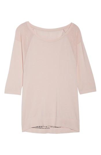 Women's Sweaty Betty Dharana Yoga Tee - Pink