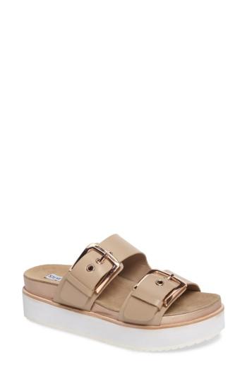 Women's Steve Madden Pate Platform Sandal M - Brown
