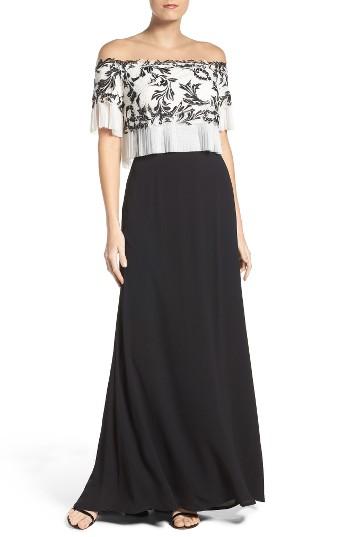 Women's Tadashi Shoji Off The Shoulder Jersey Dress