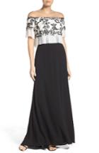 Women's Tadashi Shoji Off The Shoulder Jersey Dress