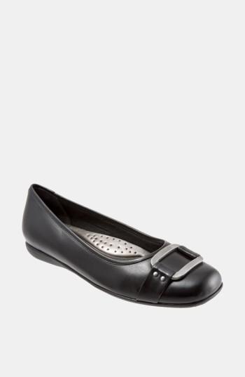 Women's Trotters 'sizzle Signature' Flat Ww - Black